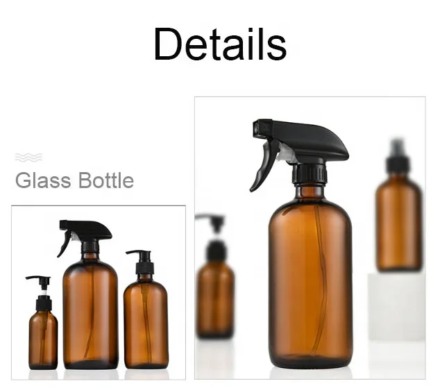  Custom 15m 30ml 60ml 100ml 120ml 240ml 500ml 1000ml thick bottom frosted amber borwn clear boston round glass