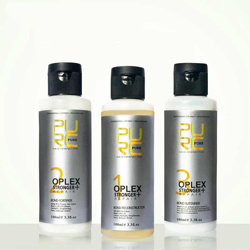 Hot Selling hair care set for bleaching rebonding and coloring 100ml 400ml oplex bond reconstructor hair repairing treatment