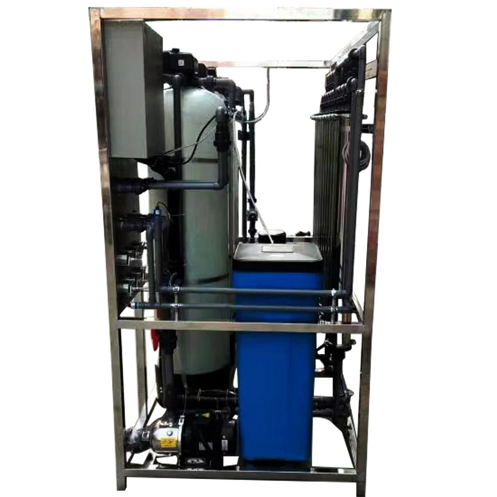 Double stages reverse osmosis system Ro Water Plant Price for 1000 Liter per Hour