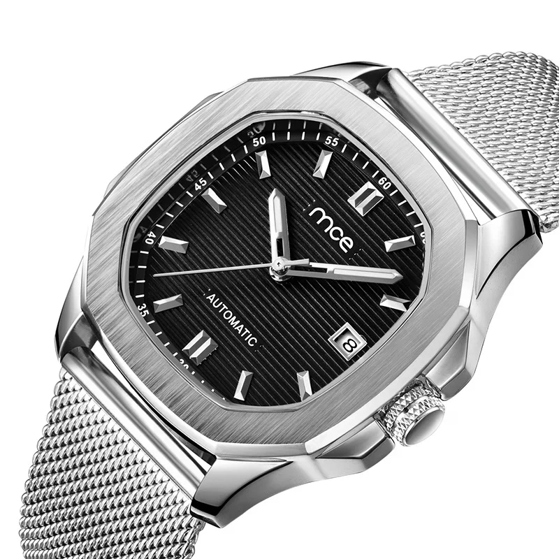 New Trend FOKSY Own Patent Square Automatic Man Watch Perfect Luxury Manufacturer in China