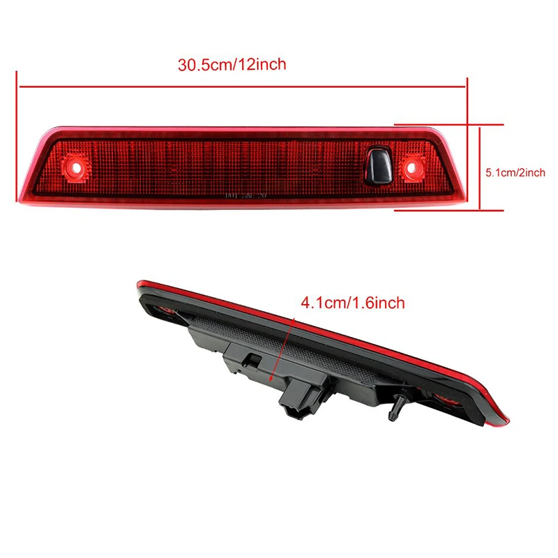 LED 3rd Third Brake Tail Light Rear Stop Lamp For Jeep Grand Cherokee 2005 2006 2007 2008 2009 2010