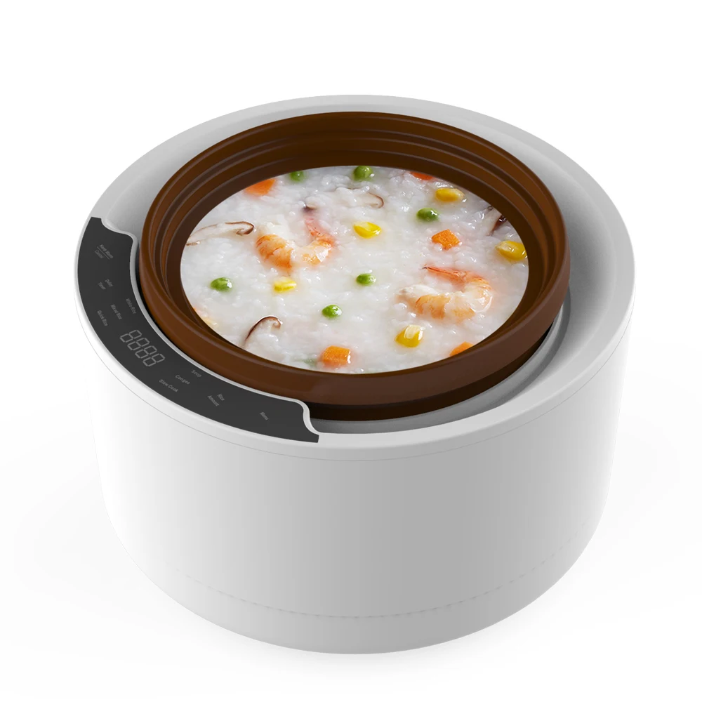 Large Capacity Professional Induction Heating Smart Silver crest Rice Cooker with Steamer