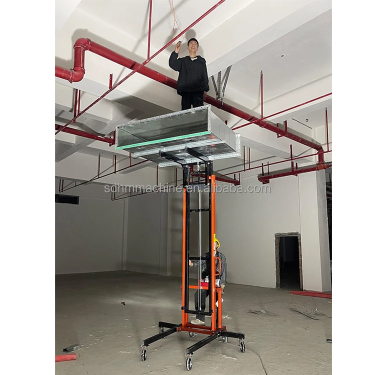 Vertical Drive Electric Brick Lift Manual Brick Elevator Cargo Handling Brick Lifter