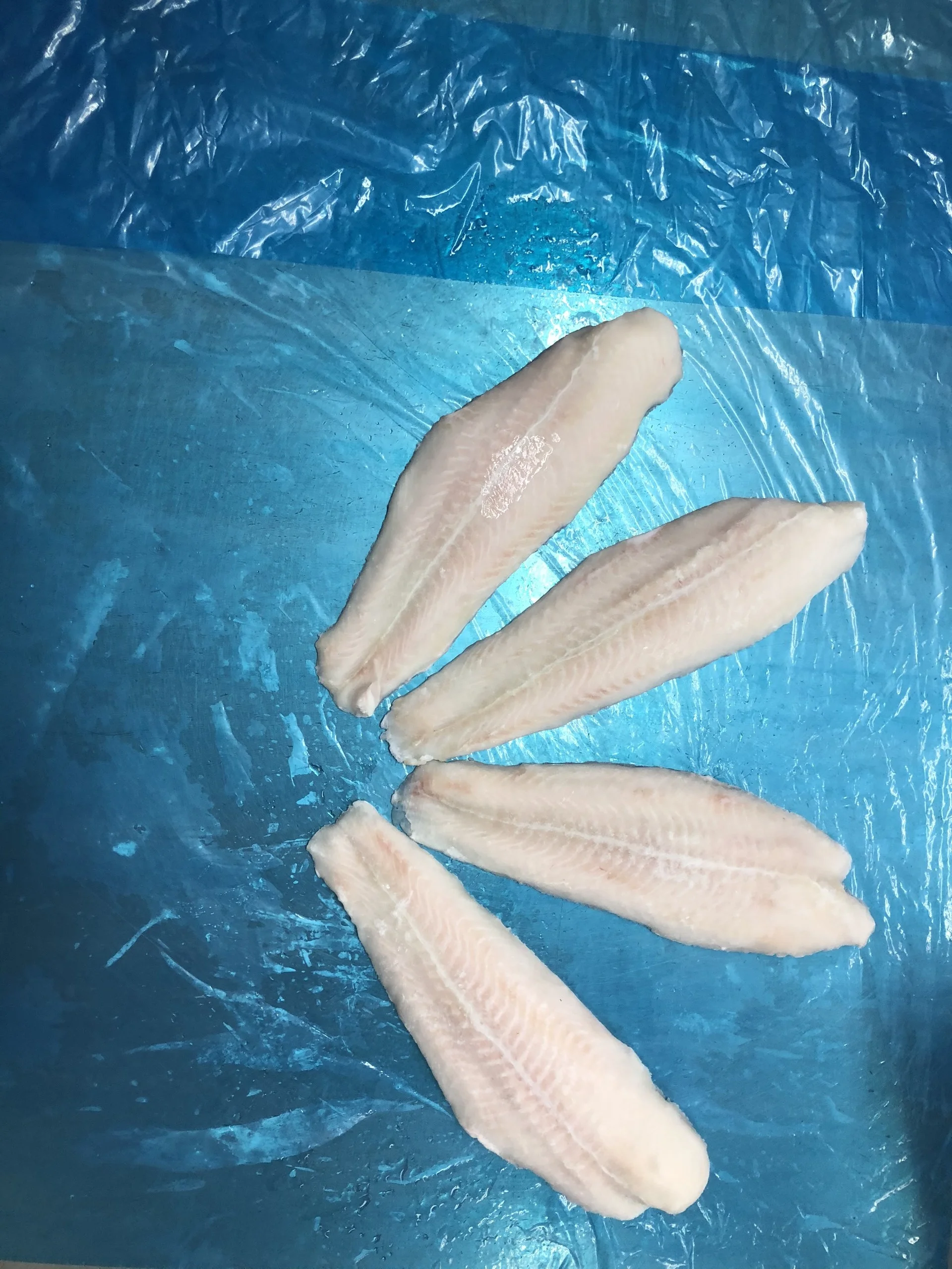 Sutchi Fish Fillet, Pangasius Swai fish, Pangasius Fillet Light Pink Well Trimmed