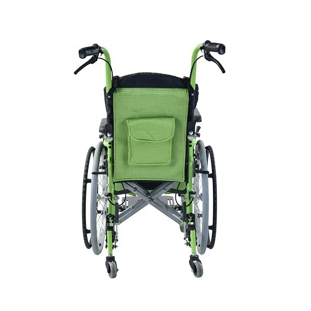 Folding wheelchair for cerebral palsy children for home