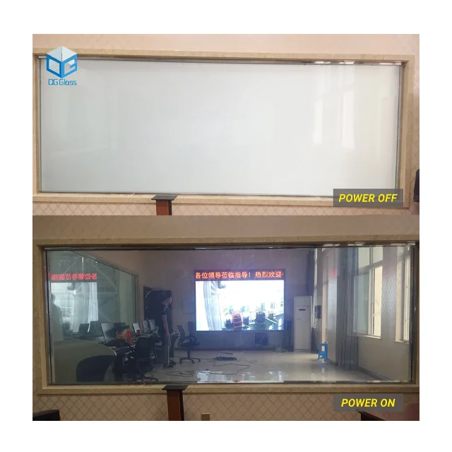 PDLC Film Smart Glass Window 220V110V Electric Switchable Privacy Film Magic Glass