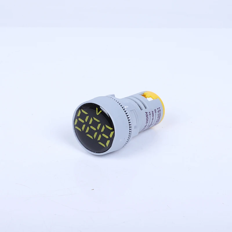 High quality dc voltmeter 22mm round digital voltmeter 20/50/100a dcv lcd digital voltmeter ammeter vol