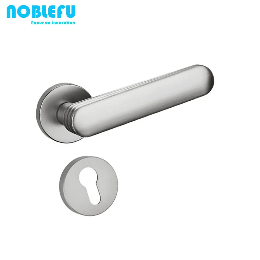 New design Bedroom Family Hotel Professional lever door lock and handle set zinc alloy