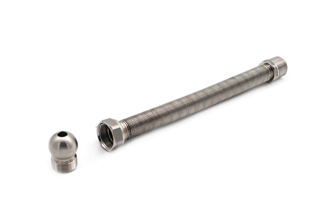 1/2 inch corrugated water tube flexible stainless steel tube flexible gas line