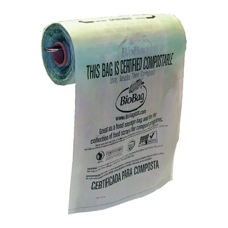 Оптовая продажа 100% биоразлагаемые пакеты для пищевых продуктов на плоской подошве компост напечатанный пластиковый мешок упаковки