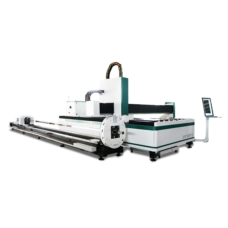 3000w 6000w Metal Plate and Tube Fiber Laser Cutting Machine for Stainless Steel Carbon Steel Sheet and Pipe