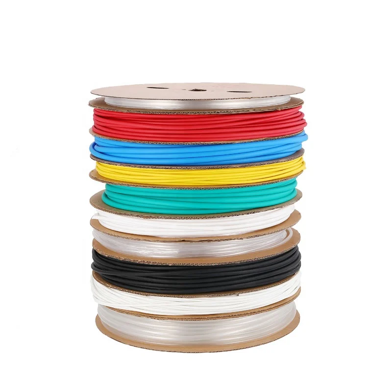 3:1 High Shrinkage Double Wall Adhesive Semi-flexible Wear Resisting Waterproof Solvent Resistant Oil Resistant Heat Shrink Tub