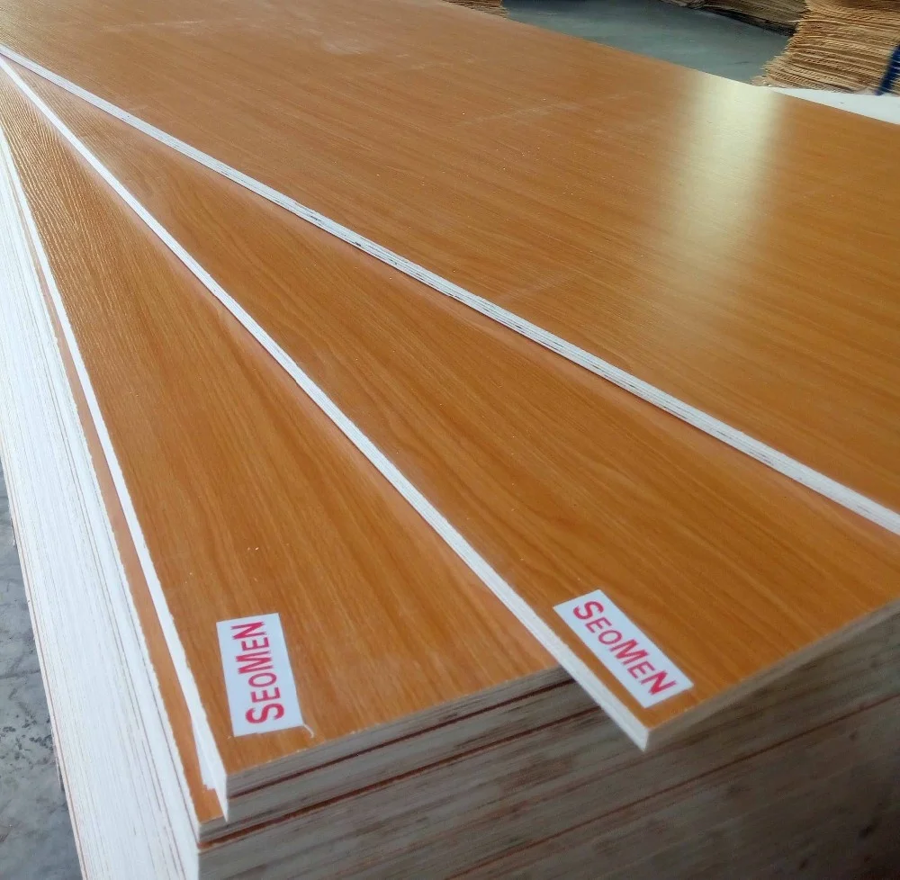 Edlon 18mm Moulded HDF Door Skins White primed Veneered Melamine paper faced plywood from China