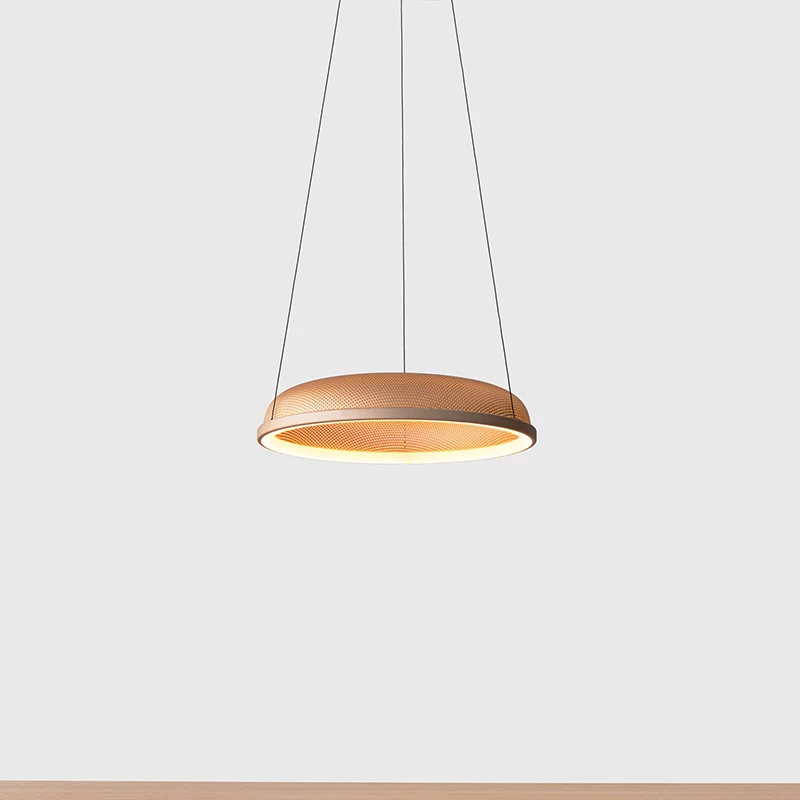 
Ring Chandelier for Living Room Pendant Light 18w Led Copper Luminous Acrylic Lamp Decorative Lighting Style Packing Modern Flux 