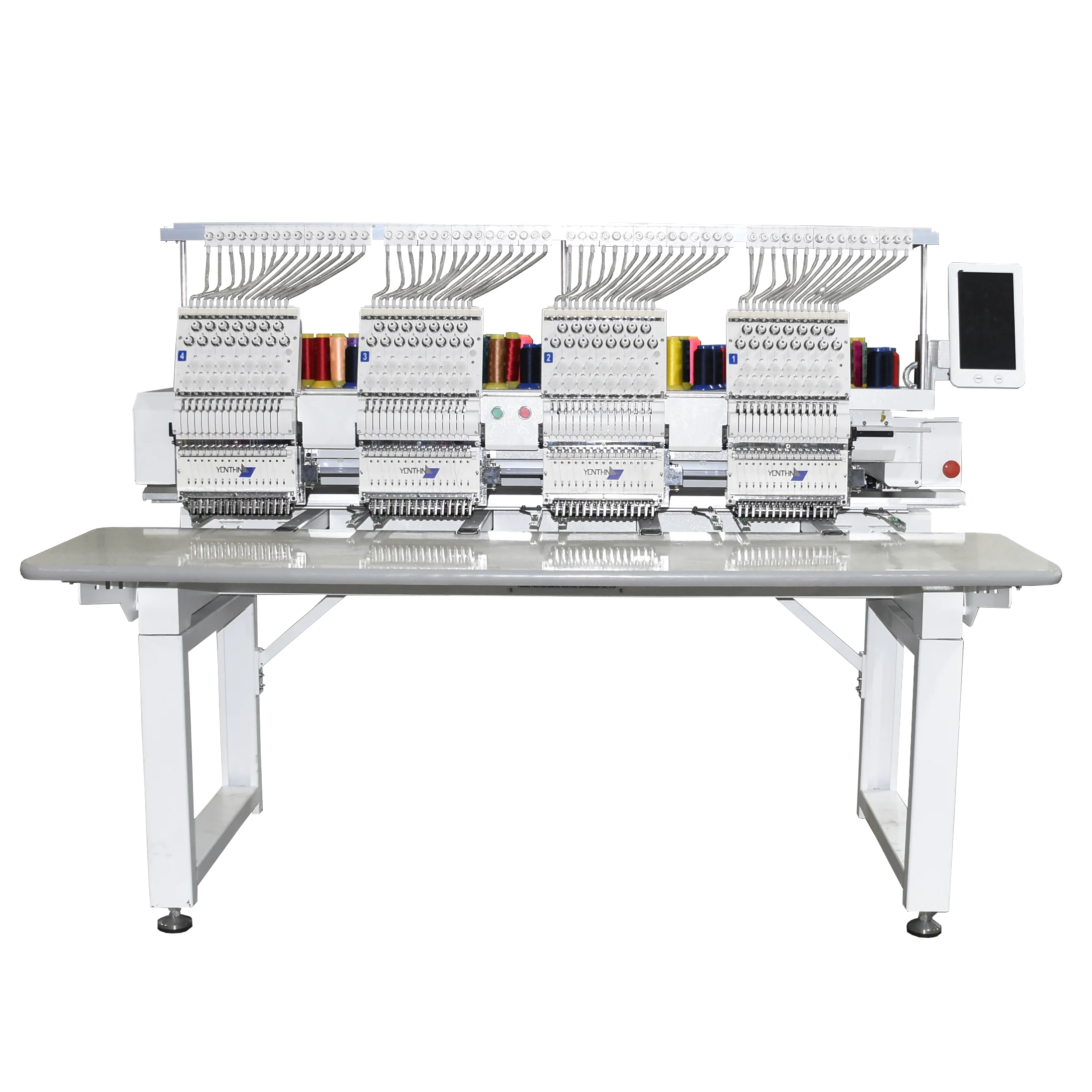 12 15 needle 4 head computer embroidery machine automatic digital shirt cap t shirt computerized embroidery machine