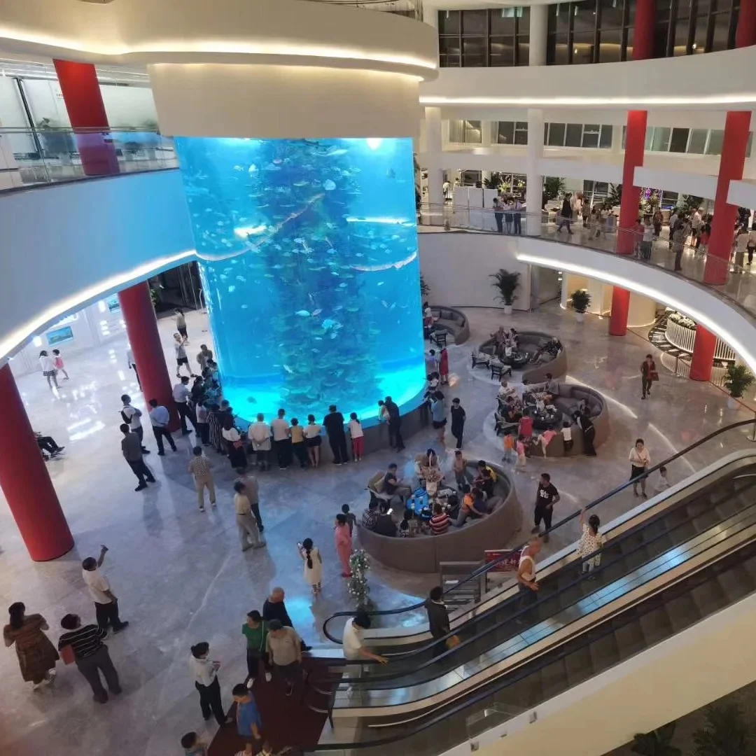 cylindrical aquarium Acrylic Fish Tank Aquarium