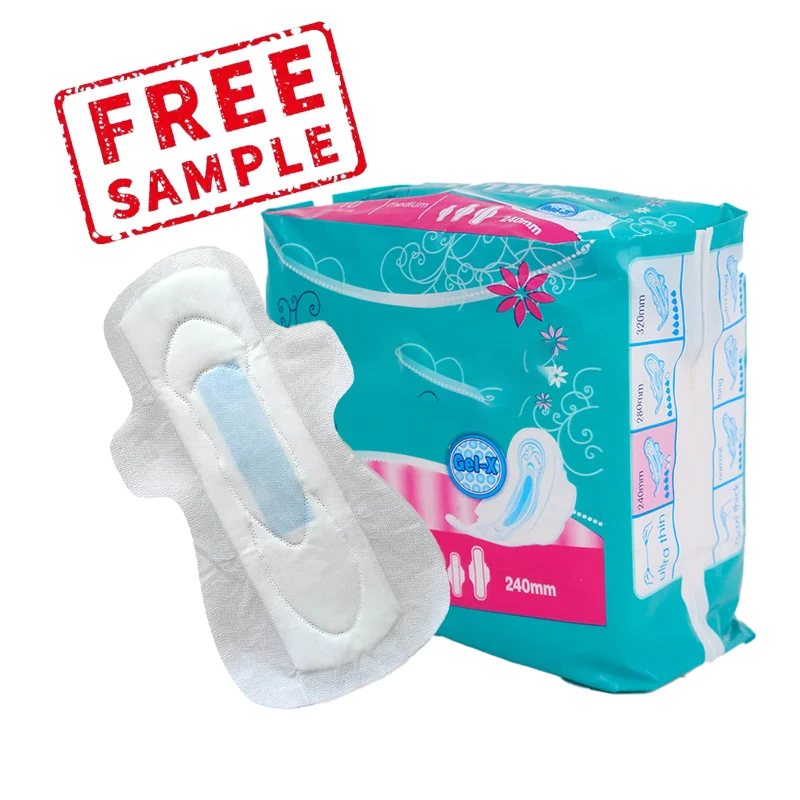 Good Quality  Winged Sanitary Napkin Pad Menstrual Thick Napkins Women Pads Feminine Sanitary Napkin sanitary towel