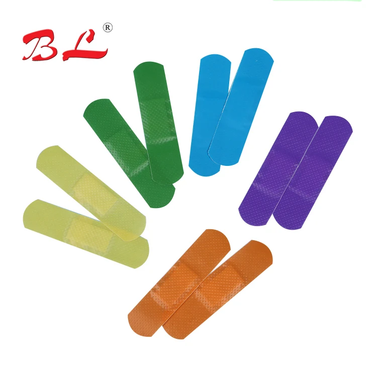 Custom Printed Waterproof Breathable Band First Aid Medical Adhesive Wound Bandages