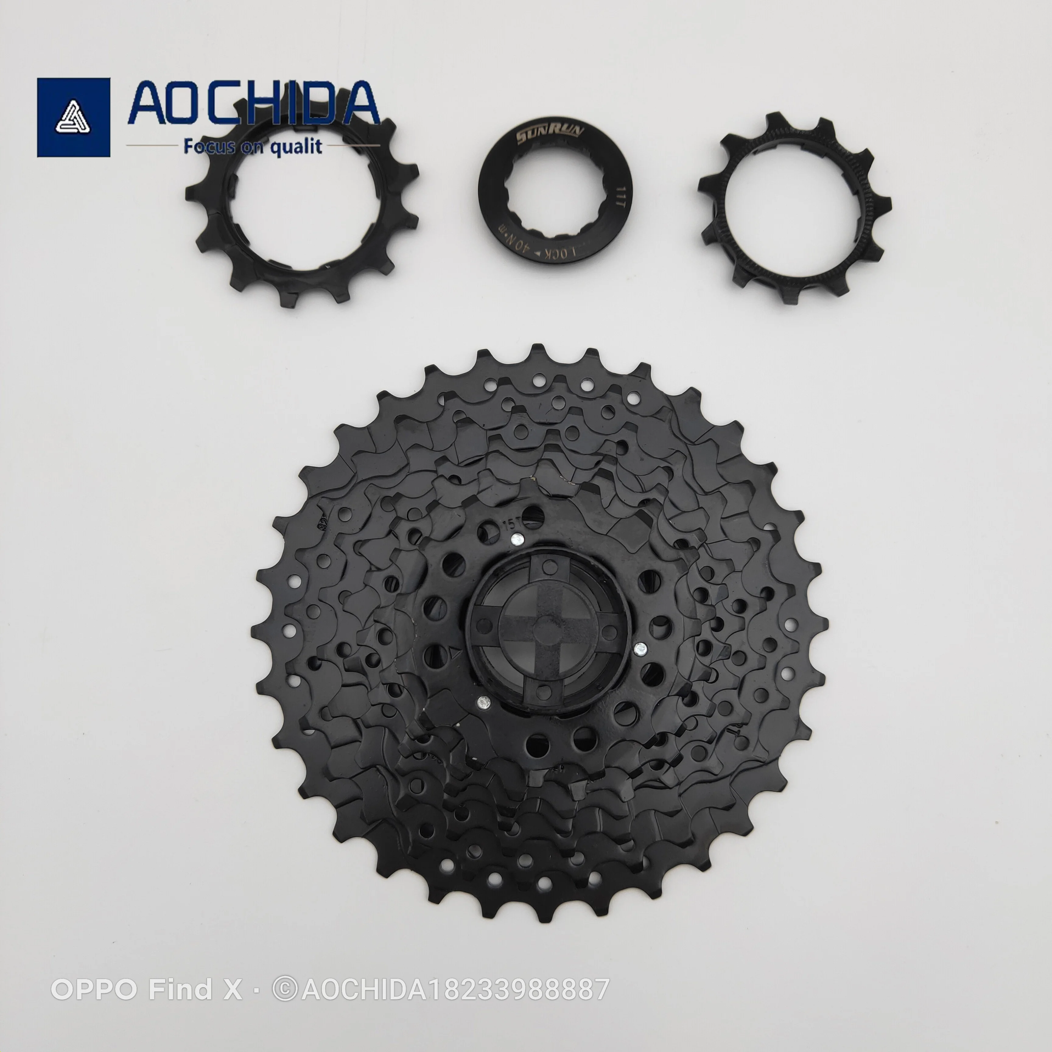 11t-32t Cassette positioning black bicycle free wheel road bicycle high quality bicycle flywheel 9-speed black