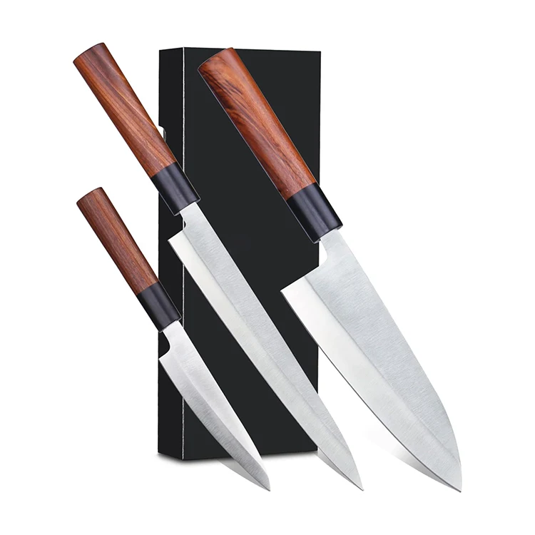 3 шт., набор кухонных ножей из нержавеющей стали