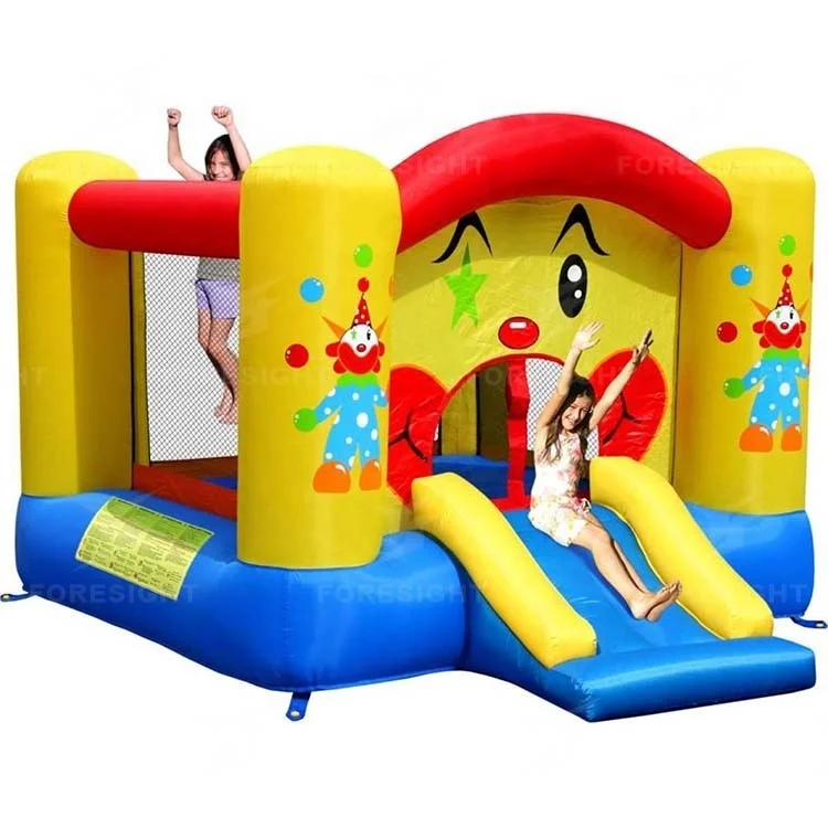 Fire Retardant High Tensile Strength PVC Inflatable Fabric for Kids Bouncy Castle and Water Slide