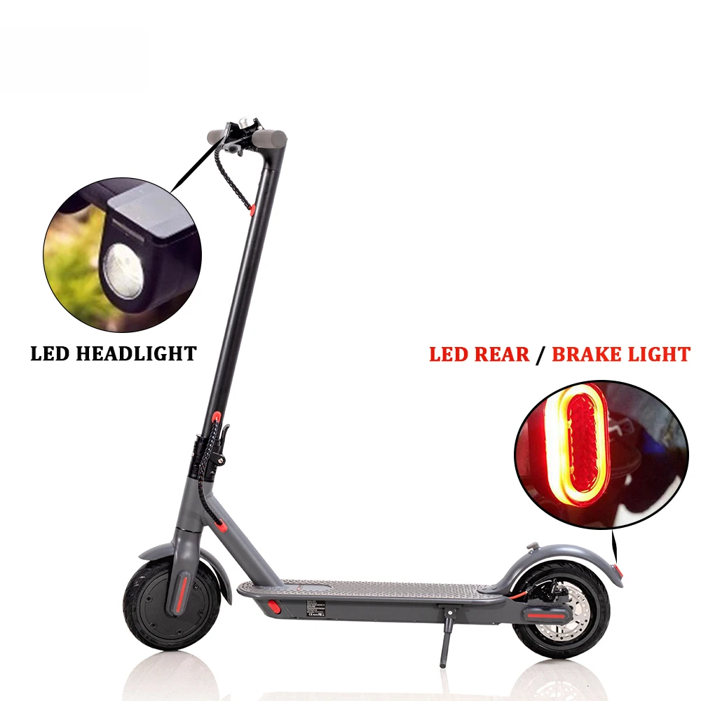 Emoko T4 Pro foldable scooter 8.5 inch 350w front motor 10.4ah battery 36v 30km max speed e scooter