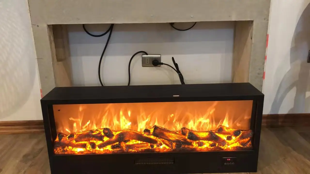 Popular Good Quality electric fireplace heater for sale 900*150*400mm