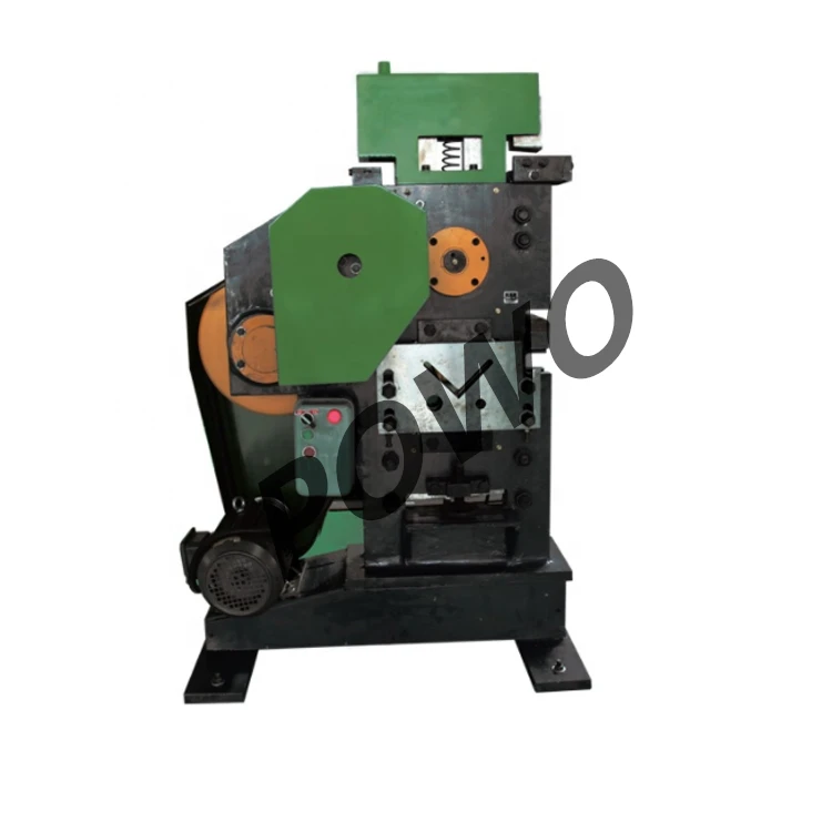 Electric Hydraulic H-beam Punching Iron Metal Sheet Steel Anglerebar Cutting Machine/Angle steel shearing machine
