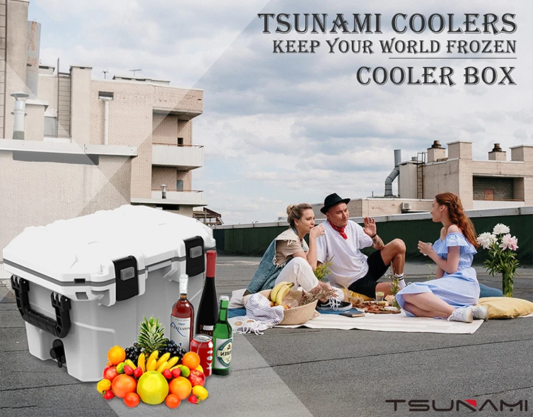 high quality cooler OEM Wine rotomolded coolers hard cooler box Injection mold cooling box