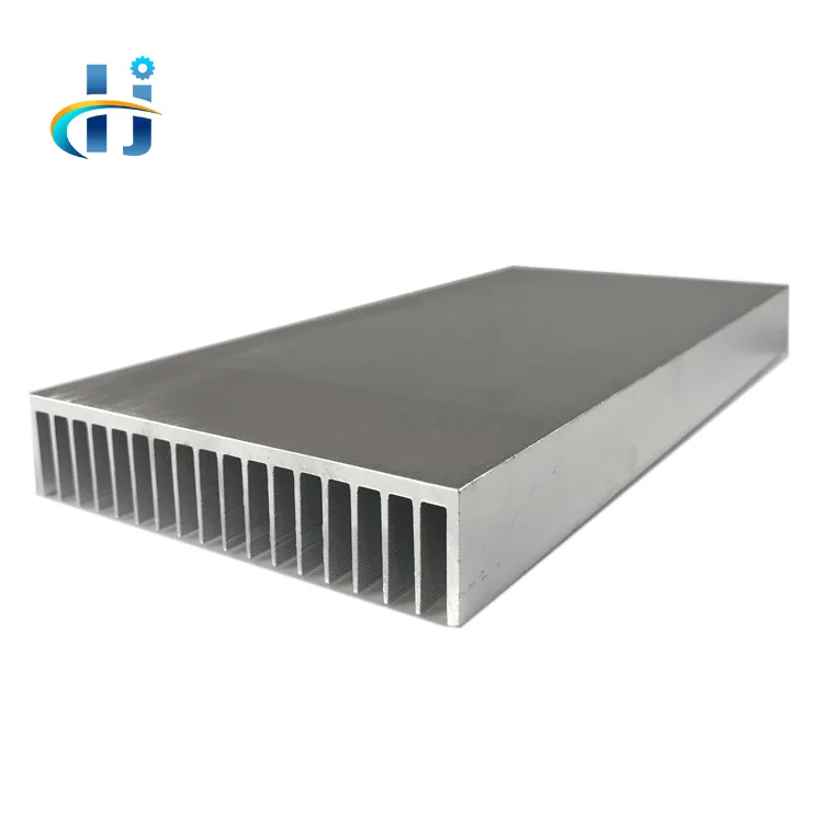 OEM CNC 2020 Extrusion Aluminum Profile Heat Sink Tube with Dense Teeth Custom CNC 2020 Aluminum Extrusion custom heatsink