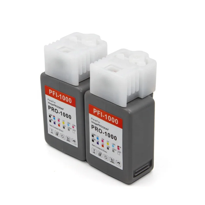 Ocinkjet 80ML Bulk PFI 1000 Ink Cartridge With Pigment Ink And Chips For Canon PRO 1000 Printer