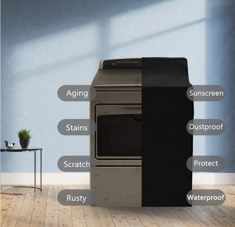 sun protection washing machine cover waterproof waterproof dryer cover washing machine cover