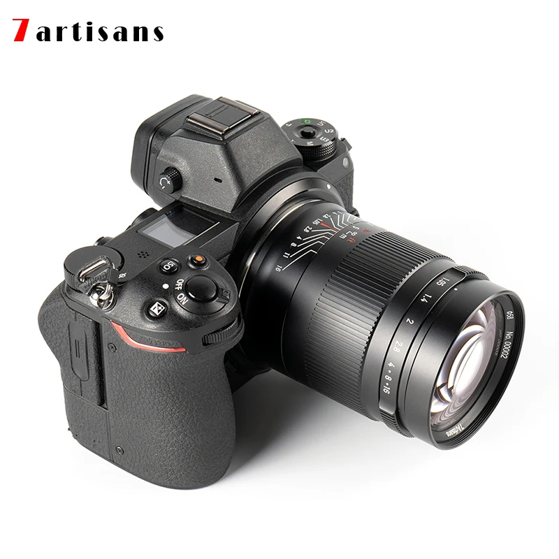 7artisans 50mm F1.05 full-frame large-aperture portrait lens for Sony E/Canon eos-R/Ninkon Z