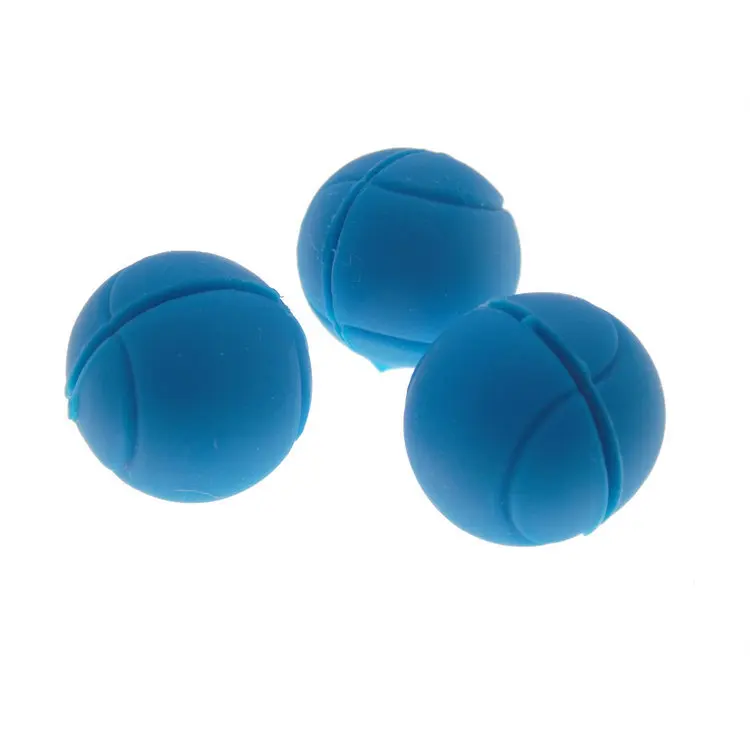 Ball shape silicone rubber tennis racket vibration dampeners