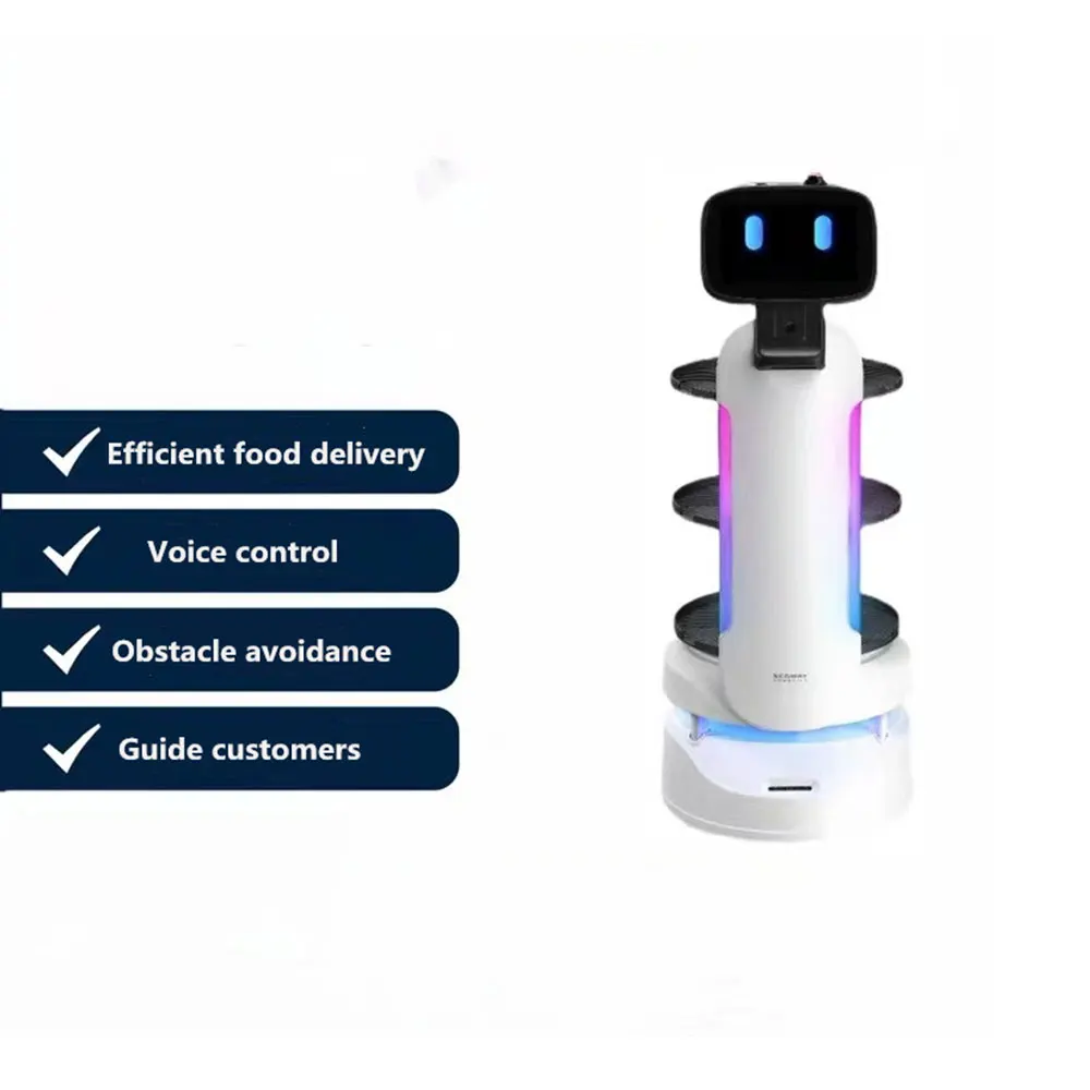 uwant High Quality Food Serving Robot Humanoid / Waiter Robot / Food Delivery Robot For Sale