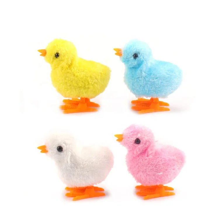 Заводной детский Цыпленок, детские игрушки на цепочке будут двигаться, креативные милые игрушки, детский подарок на день рождения и Рождество