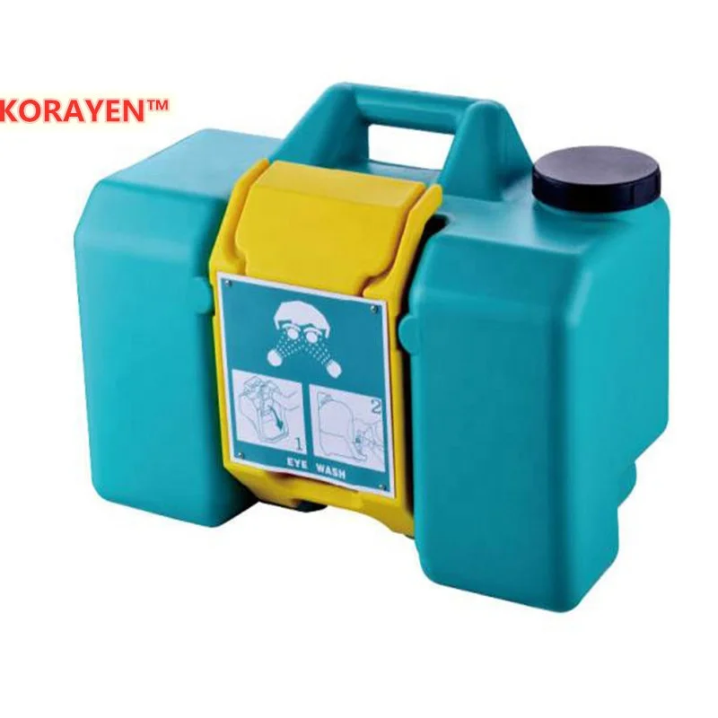 15 Gallons (53L)  Gravity Feed Portable Emergency Eye Wash Plastic Eyewash Station