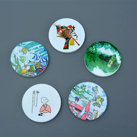 2021 Newest Customized 3D Resin PVC Rubber Magnetic Sublimation Fridge Magnet with Header Card