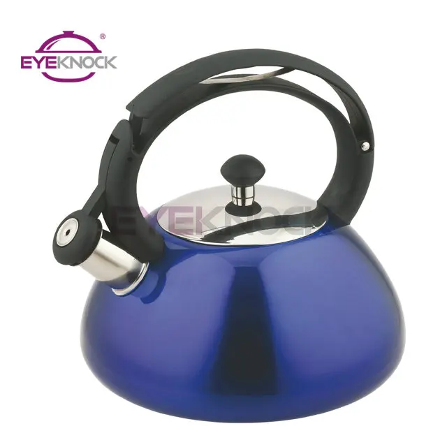 2.6 Litre Stovetop Induction bakelite handle 201 Stainless steel non electric whistling tea kettle