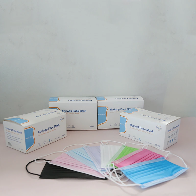 Wholesale Medical face mask In Stock 3ply disposable  facemask disposable medical face mask