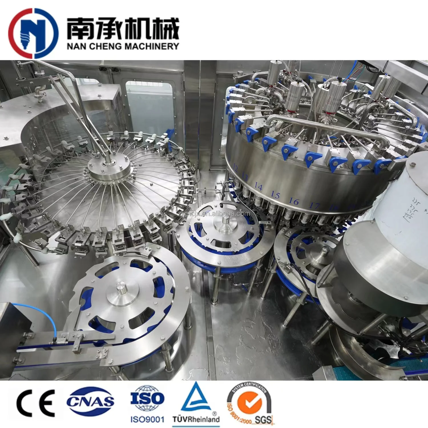 low price automatic mineral drinking water bottling plant 3 in 1 bottle washing filling capping machine processing line for sale