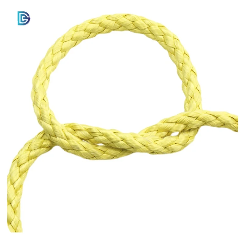 Cheap Factory Price Aramid Rope Outdoor High Tension Strength Aramid Safety Rope For Resure Climbing