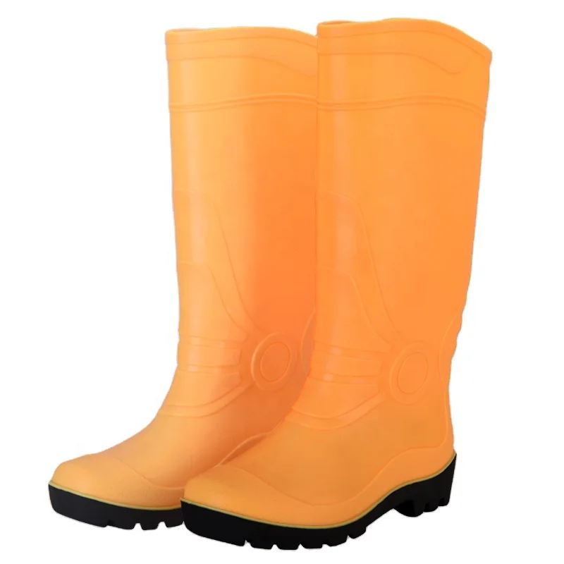 Новинка 2022 ПВХ дешевые сапоги до колена для промышленности матовые