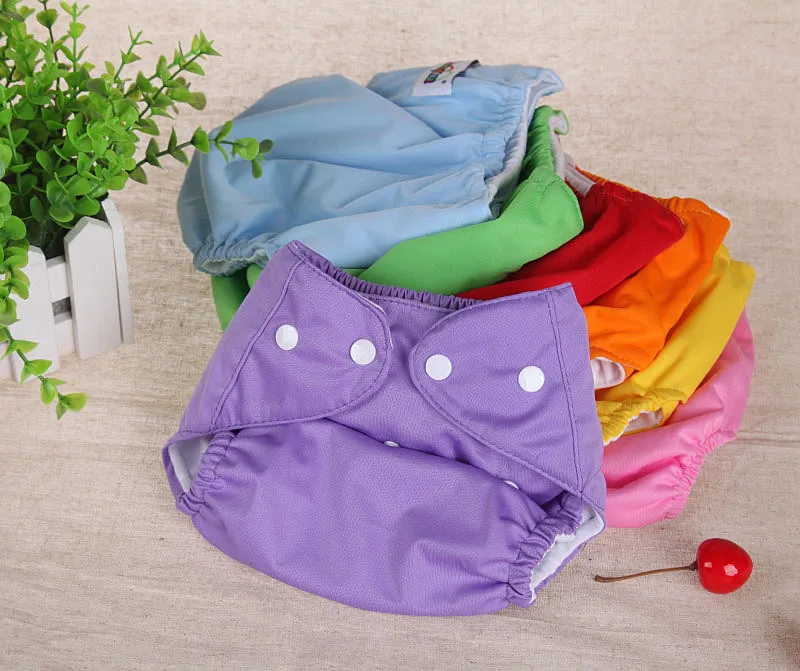 Washable Ecological Pull Up Cloth Nappy Diaper Cotton Pocket Baby reusable diaper