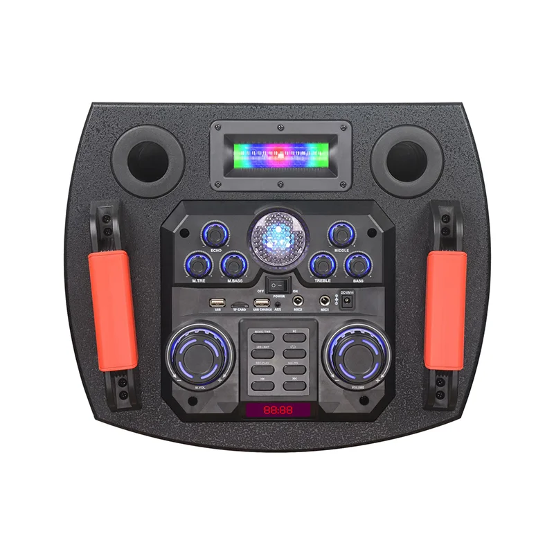 2023 New Smart Wireless wooden Speaker Woofer Carbon Jbl Battery Plastic outdoor bluetooth speaker wireless portable speakers