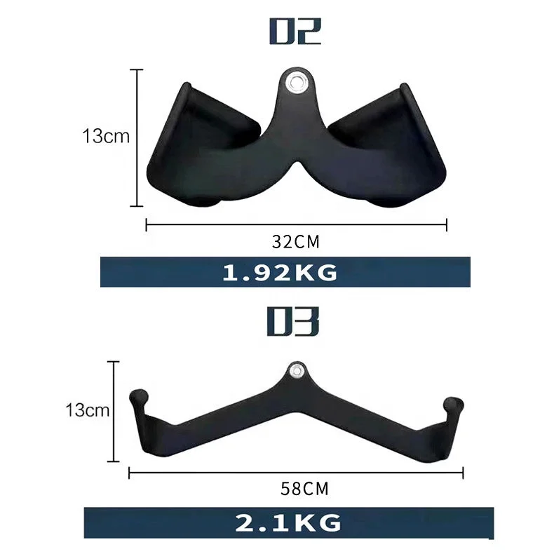 Wholesale Hot Life  Professional Equipment High Quality Exercise Equipment High Down Pull Handle Gym Accessories