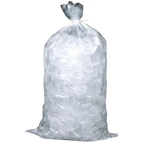 pack of 100 clear poly bags Flat Ice Bags 300x600mm 70 Micron 3 Sides Sealed Packaging Bags