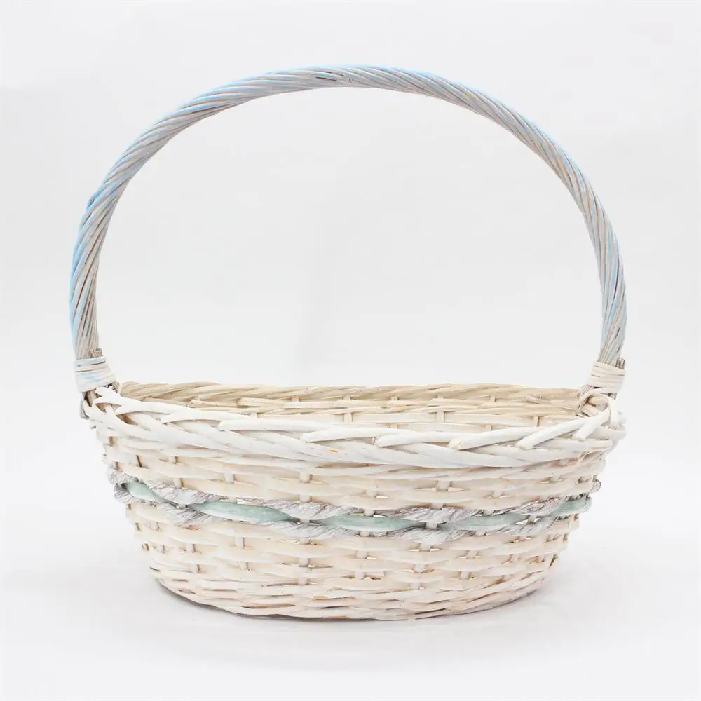 New special design eco-friendly gift baskets empty wicker baskets holiday gift baskets