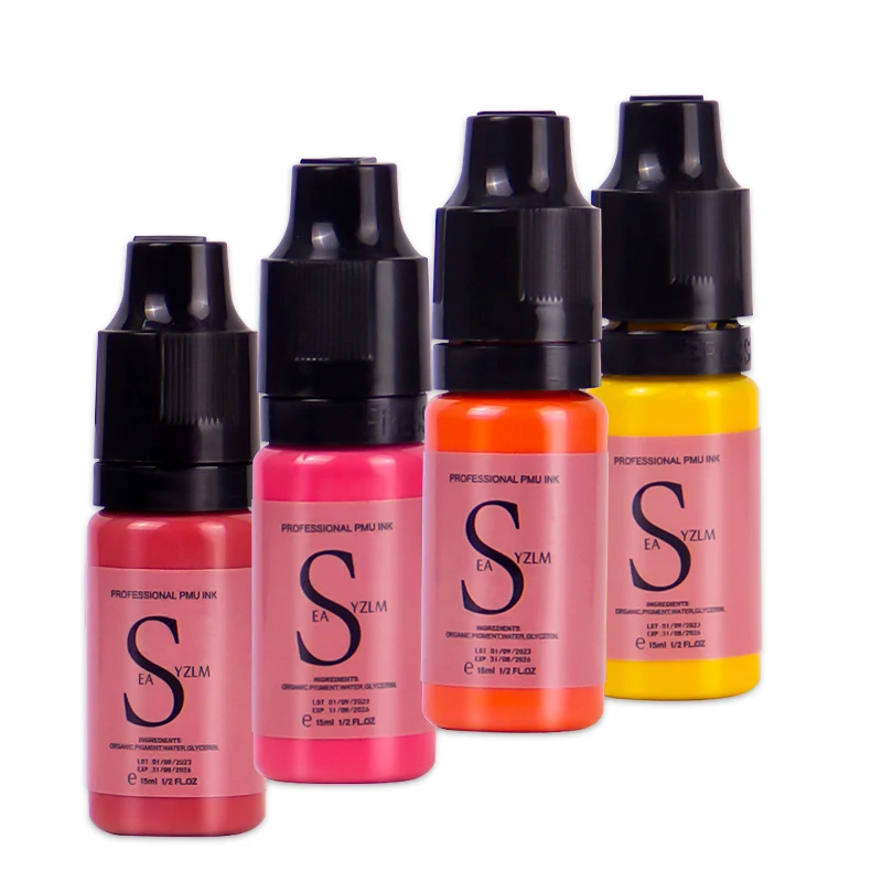 23 Color Permanent Makeup Pigments Tattoo Eyebrow Pigment Tattoo Ink