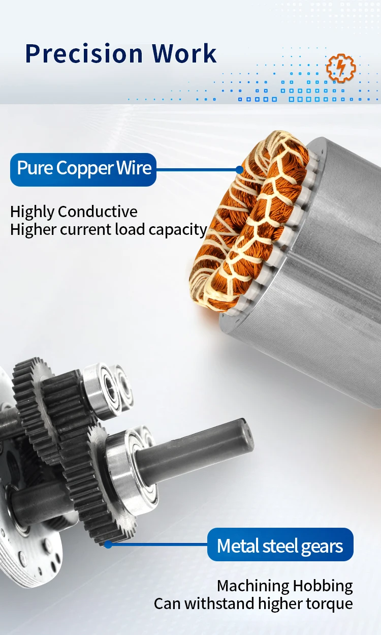 200w 6GU gear head 104*104mm square mounting flange 15mm output shaft three phase 380v 50hz AC electric gear motor with brake